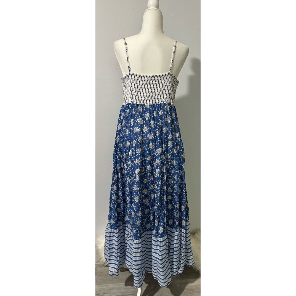 J.Crew Mix Block Print Maxi Adjustable Strap Dress - image 6